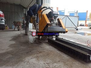 установка водоотводных лотков установка водоотводных лотков