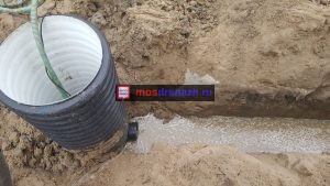 дренаж ленточного фундамента